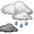 Pronostico: Occasional precipitation, worsening Pronostico: Occasional precipitation, worsening